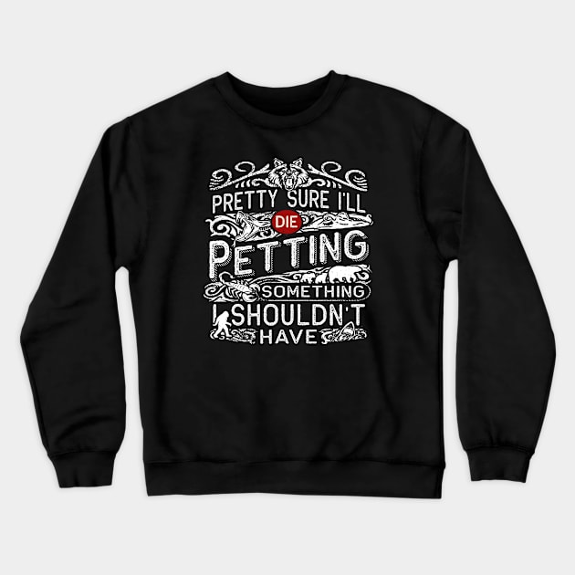 Veterinarian Crewneck Sweatshirt by Sideways Tees